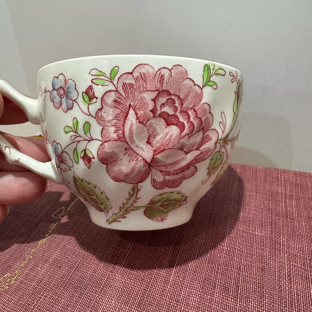 Floral English China Teacup coquette girl tea party
